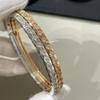 Xiaoxiang V Gold Coco Rhombus Diamond-set Diamond-free Couple Bracelet CNC Seiko Versatile Temperament Bracelet Diamond Jewelry Couple Model