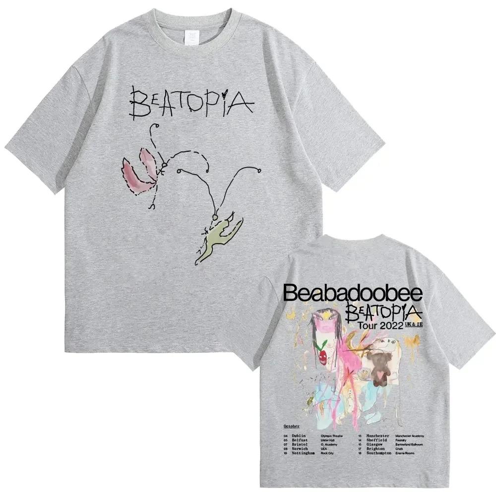 Beabadoobee Beatopia Tour 2026 Summer Men Women Fashion Harajuku Cotton Street Wear Aesthetic Tshirt Hip Hop Streetwear Tshirt