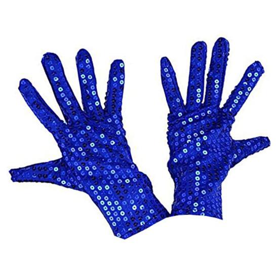1 Pereche Mănuși de Performanță Paiete Strălucitoare Culoare Solidă Moale Calde Degete Întregi Atrag Atenția Rochie Mărimi Universale Mănuși Spectacol de Scenă pentru Adult