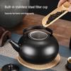 ZISIZ 304 Stainless Steel Tea Steamer Pot