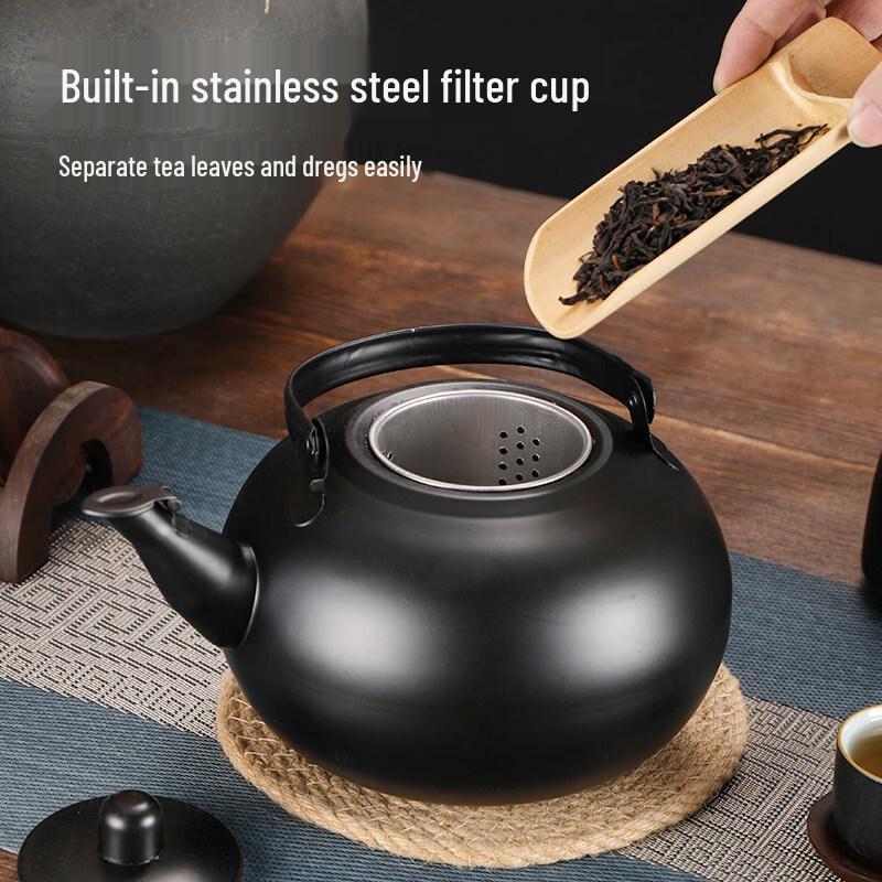 ZISIZ 304 Stainless Steel Tea Steamer Pot