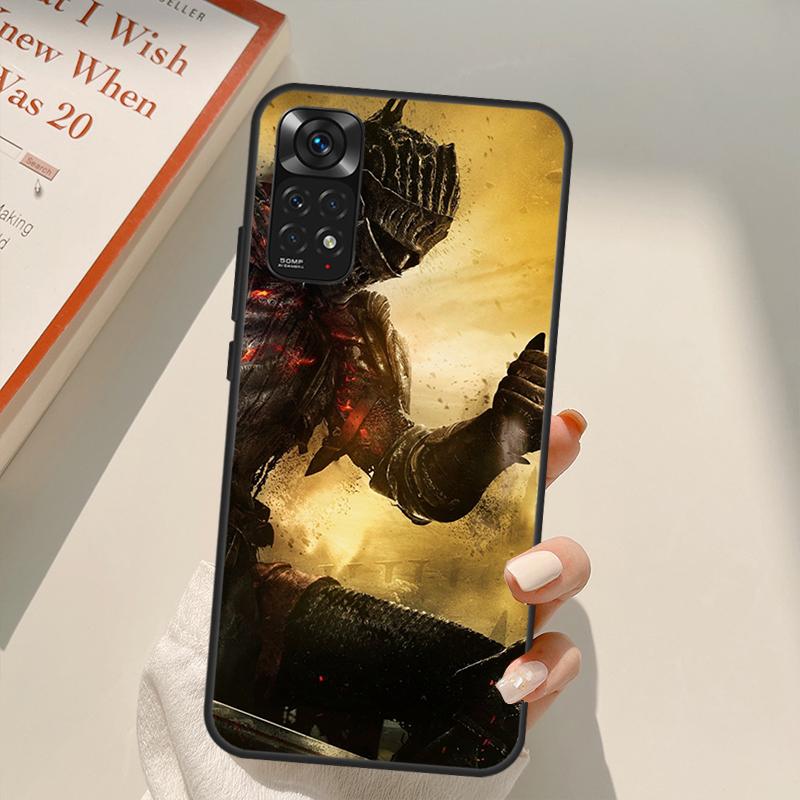 Game Dark Souls Case For Xiaomi Redmi Note 11 10 Pro 8 9 9S 10S 11S 9A 9C 10A 10C K40 K50 Gaming Cover