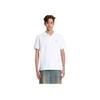 Levis Loose Fashion Simple Business Short Sleeve Polo Shirt Men Tops White 0014T-0002