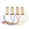 1/2Pcs Kids Wooden Train Whistle Toy Musical Train Whistle Teaching Aid Learning Activities Wood Train Whistle Wooden Whistle