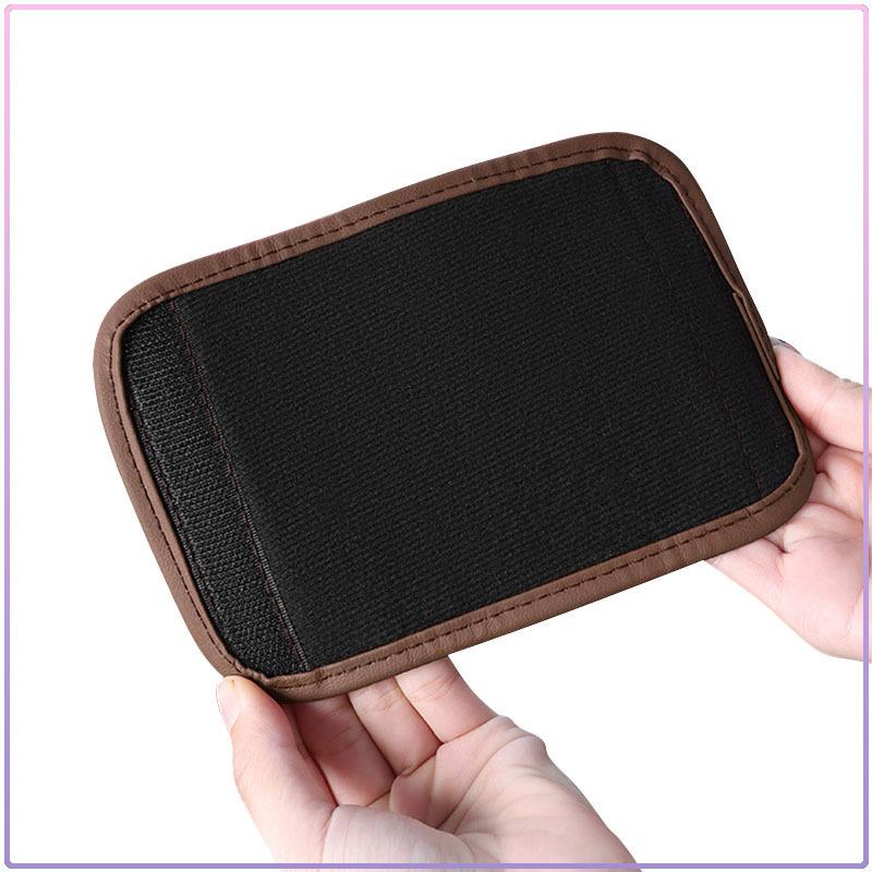 PIG4 1/2Pcs PU Leather Roof Handle Anti-scratch Protector Case Stickers For Mercedes Benz AMG W205 W218 W177 W176 W169 A B C E S Clas