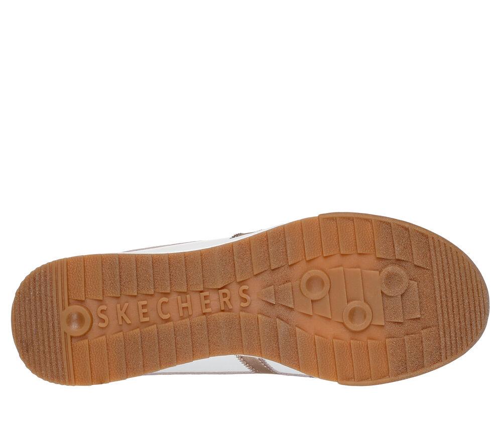 Sneakers Skechers White Rose Gold Zinger Metallic Roads