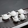 1PCS Chinese ceramics Tea pet Small Fingertip Pot tea Figurine Ornament Boutique oolong Tea Accessories home decoration