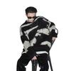 Men's knitted sweater jacket long-sleeved winter men's clothing loose lazy wind pullover sweater men's thickened warm