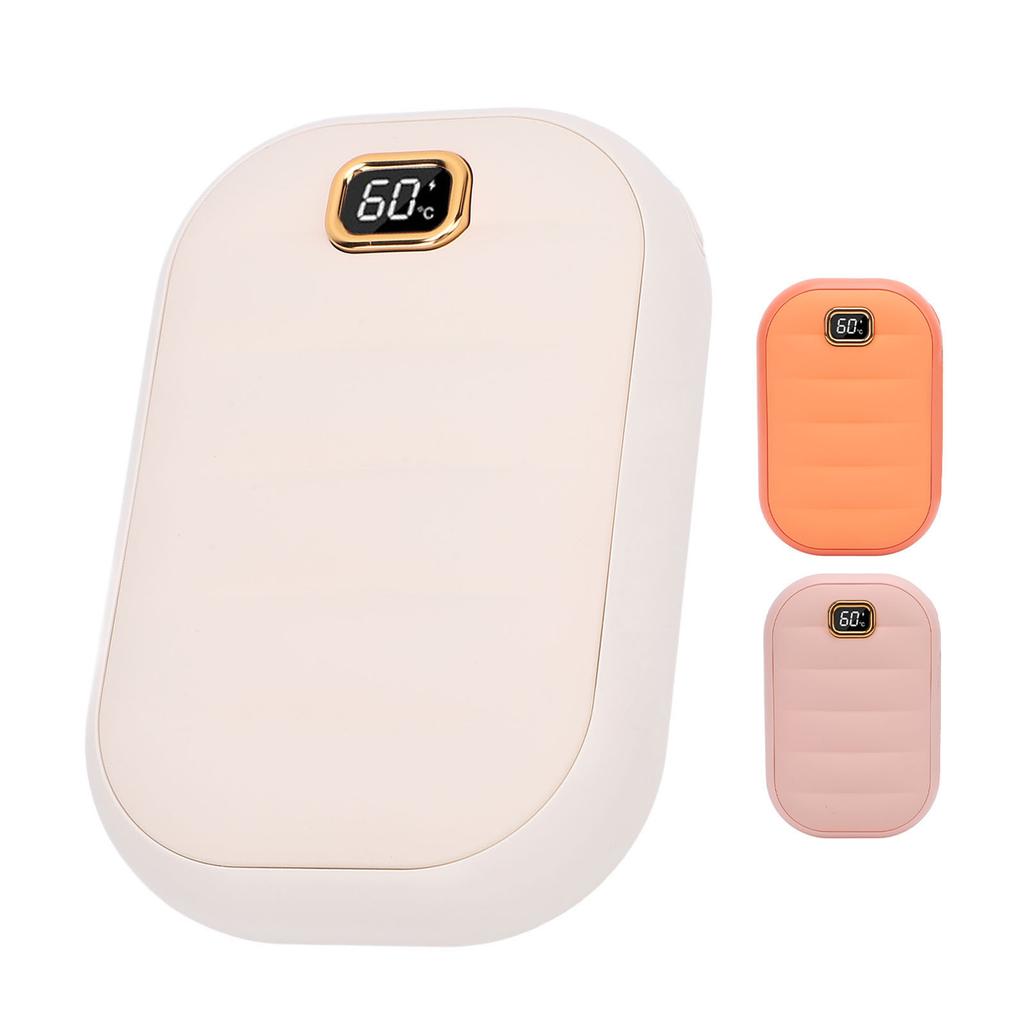 Hand Warmer Rechargeable Electric Handwarmer 4 Levels Heat Type C Portable Charger 4000mAh Waterless