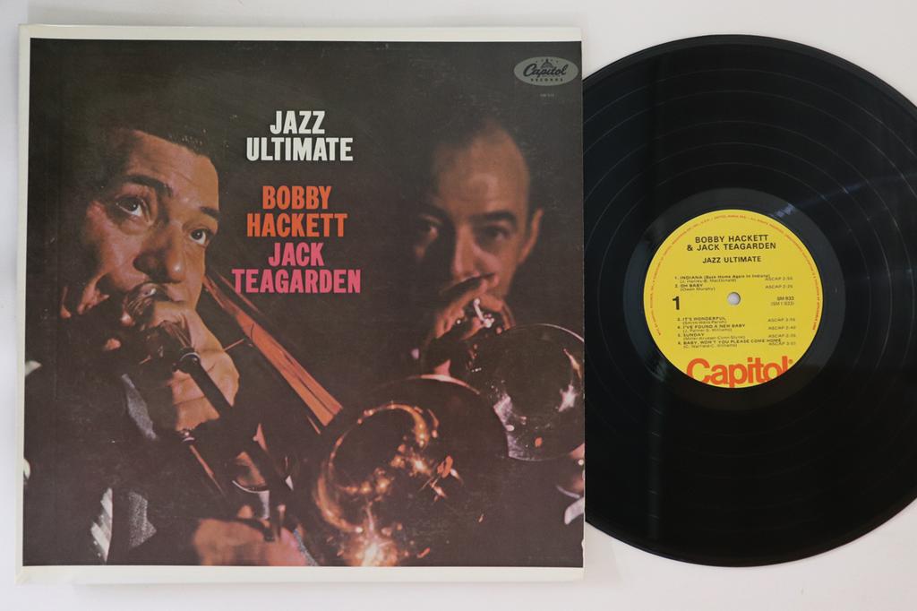 LP Record BOBBY HACKETT & JACK TEAGARDEN - Jazz Ultimate SM933 Capitol Records US Jazz Used