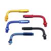 Motorcycle 90 Degree Aluminum Alloy Adjustable Throttle Cable Screw Head Motorbike Parts Motorbike Accessories