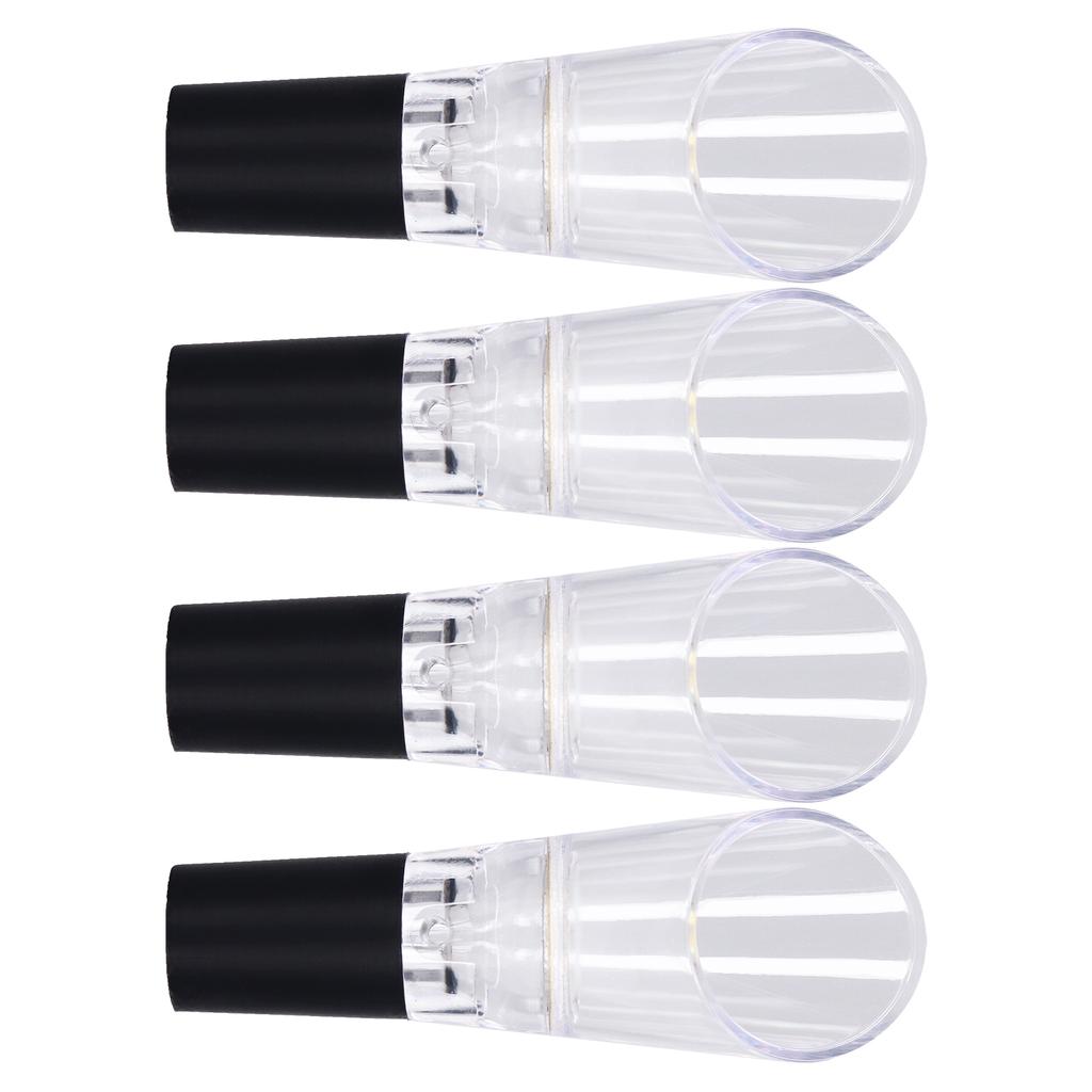 4PCS Wine Aerator Pourer PC Eco Friendly Decanter Spout Bar Accessories for Household Party