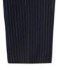 NOIRER Classic Wide Straight Slacks (Stripe Navy)