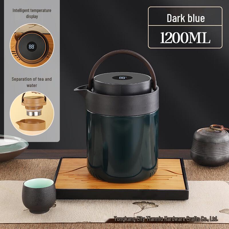 

Термос-чайник MDNG из нержавеющей стали 316 с индикатором температуры.