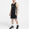 Nike Gestreifte Colorblock Lockere Bequeme Gerade Basketballhose Herren Unterteile Schwarz FN2652-010