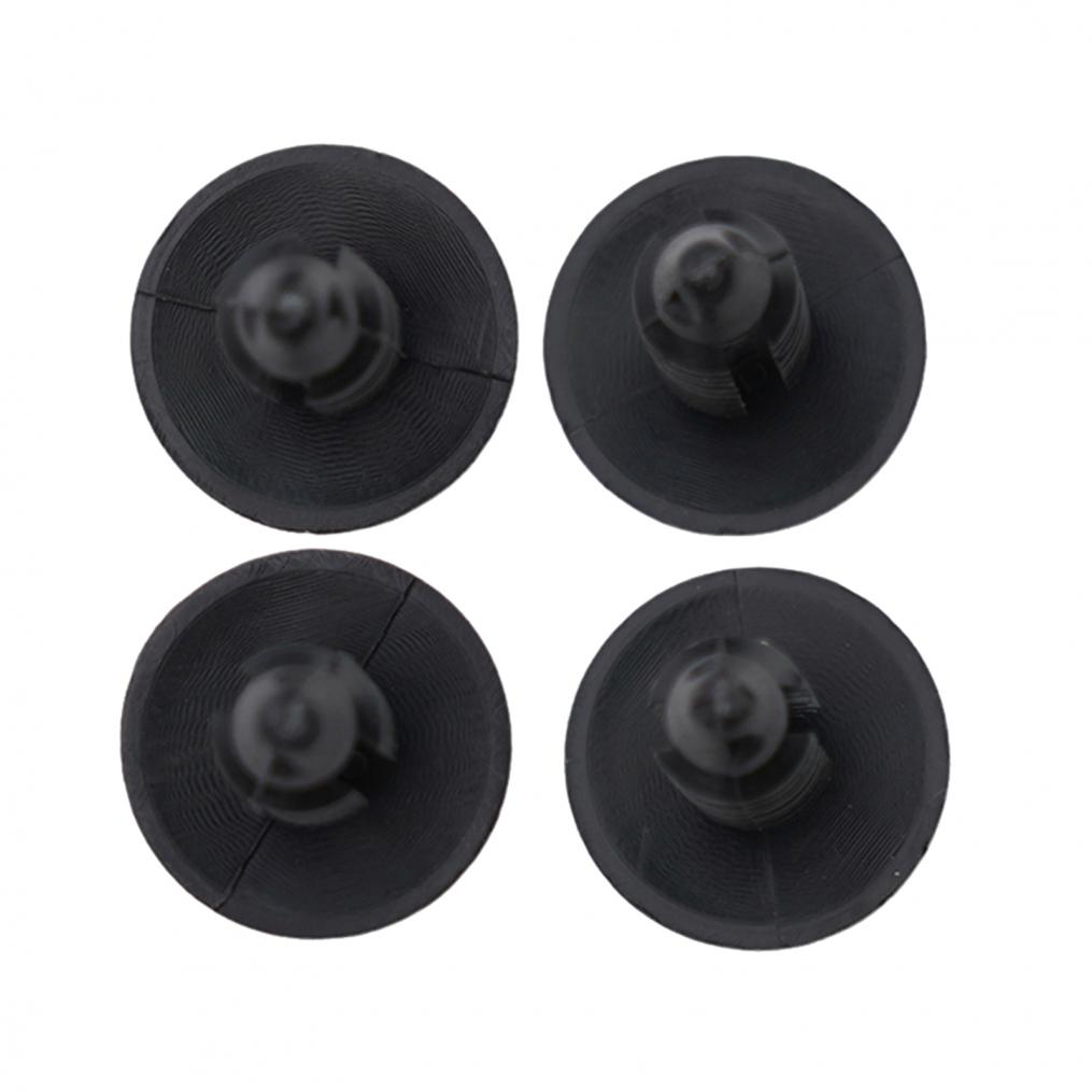 4PcS License Plate Plugs Front Bumper Plate Hole Covers Screw-On Bumper Clip NEW