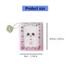Cute Animal Theme Kpop Photocard Organizers 40 Pocket PVC Binder Book Mini Travel Photo Album with Charm for Fan Gift