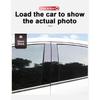 For Mercedes-Benz GLC X254 C254 ~2024 8PCS Center B C Pillar Window Trim Cover Mirror Effect PC Sticker Car Auto Accessories