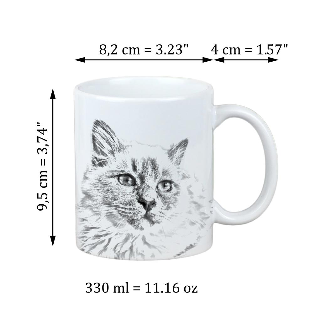 Birman - cat mug, personalized mug with print, classic gift for everyone from the Art-Dog brand