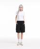 CREAM SODA LAB Air Bermuda Side Cargo String Shorts Black