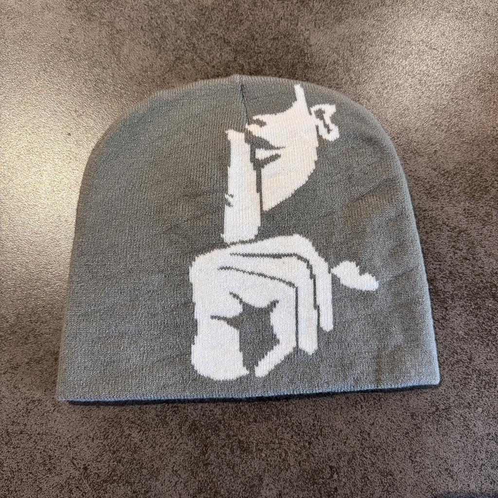 Knit Acrylic Trendy Hat Warmth Casual Look Autumn Winter Decoration Supplies