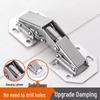 Newcomer Discount: No-Drill Stainless Steel Cabinet Hinge with Spring and Pressure Buffer