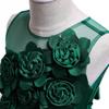 Elegant Girl Princess Dress Kids Tutu Gown Birthday Bow Flower Wedding Party Prom Clothes Formal Evening Vestidos