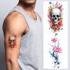 9 Stück Temporäre Tattoos Schmetterling Tattoos Temporäre Tattoo Aufkleber Florale Tattoos Rosen Tattoos Für Erwachsene Oberschenkel Arme