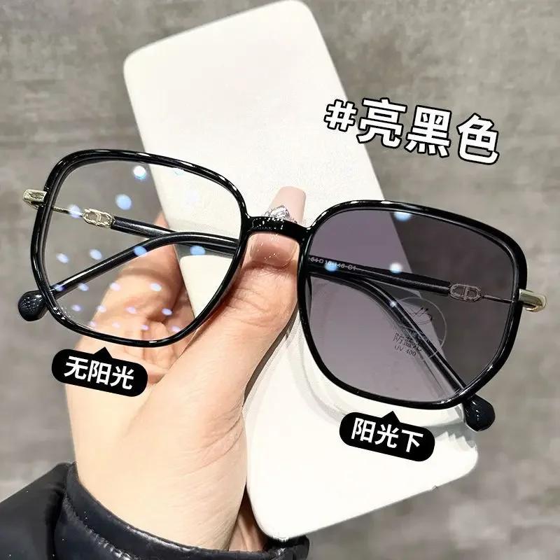 

0~ -600 Нейтральные Фотохромные Миопия Анти-Усталость И Анти-Синий Свет Фотохромные Серые/Чайные Компьютерные Для Женщин -2.0