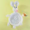Cartoon Crochet Animal Coaster Funny Handmade Coaster Creative Knitted Cup Mat  Table Protector