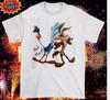 Wile E Coyote and Road Runner T Shirt White Short Sleeve S-5XL