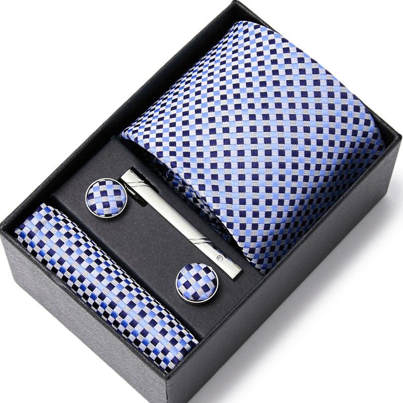 Nouvelle Cravate pour Homme Six Pièces Affaires Mariage Cravate pour Homme