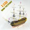1:150 DIY Handmade Assembly Ship Wooden Sailing Boat Kit Ship Handmade Assembly Decoration Gift For Children Boy