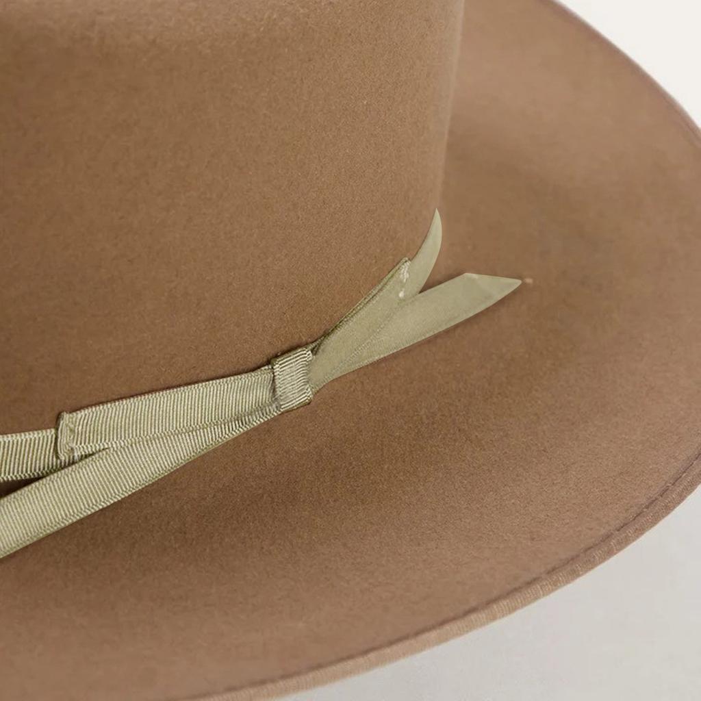 Vintage Homburg Cowboy Hats Victorian Age Western Porkpie Hat Trilby Top Hat for Dinner Outdoor Casual Wear
