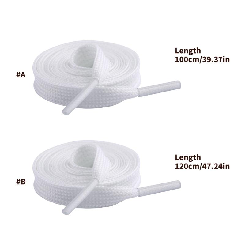Glowing In The Dark Shoestrings Polyester Flat Luminously Athletic Sneakers Shoe Laces Replacement For Outdoor Activity