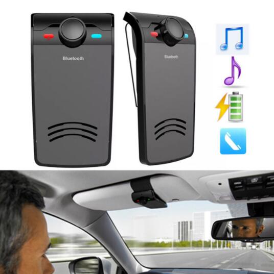 1Pcs Sun Visor Clip Bluetooth Music Support Music Broadcast Transmission