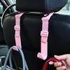 Headrest Hooks For Car Car Purse Hooks Backseat Organizer 4 Pieces Adjustable Bag Hanger Holder Backseat Organizer Vehicle