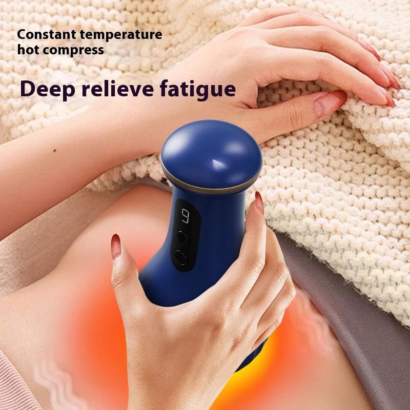 Smart Cupping Massage Machine 9Levels Vacuum Suction Cup USB Rechargeable for Hot Compress Arm and Leg Massage Handheld Scraping
