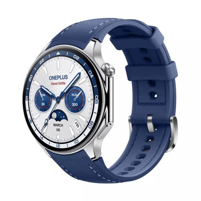 Montre connectée - ONEPLUS - OnePlus Watch 2 - 47 mm - Bluetooth - Résistance IP68 5ATM