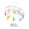 Clips Drip Hanger Oval Shape Moisture-proof Plastic Rotating Hooks Underwear Drying Rack Household Supplies