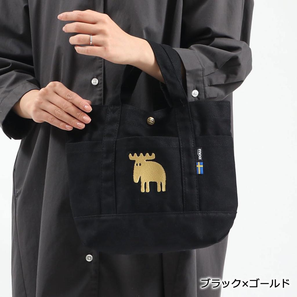 moz Tote Bag White X Blue ZZHC-04 Women's