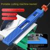 Adjustable Cutting Machine Base Guide Rail Portable Base for Woodworking Modification Cutting Version Positioning Rail Accessory