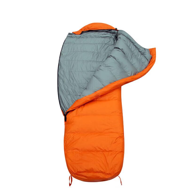 Pingmai Firefighter Orange Adult Duck Down Sleeping Bag