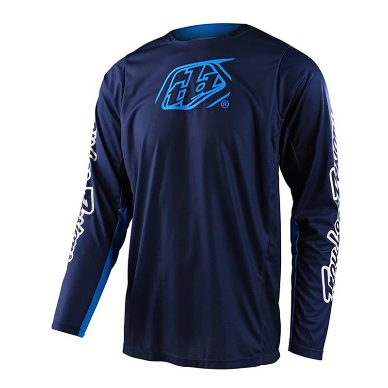 TLD Downhill Fahrradtrikot Schnelltrocknend Atmungsaktiv Mountainbike Rennshirt Sommer Unisex