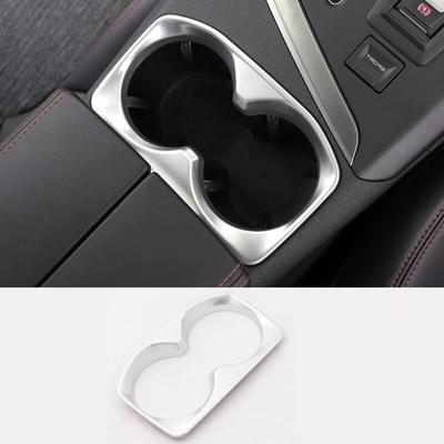 Cubiertas de Moldura para Portavasos Interior Delantero de Coche, Marco de Taza Automático para Caja de Cambios, Caja de Transferencia para Peugeot 3008 GT 5008 2ª Generación 2017 2018 ABS