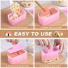 DUOAMARE Triangular Onigiri Mold Set 3-Pack Multicolor Cute Sushi Maker Rice Ball Press Tool