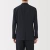 MUJI Men's Breathable Stretch Jacket AD0XGA5A Black, Size L