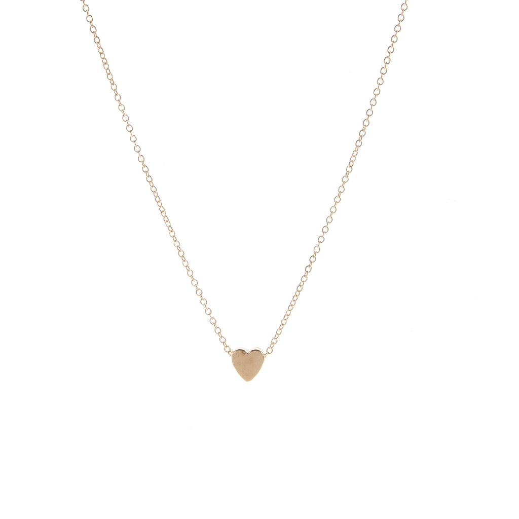 Ins Style Minimalist Heart-shaped Necklace Alloy Material Simple And Versatile Suitable For Women Wholesale And Retail