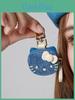Portachiavi Cartoon Hello Kitty con Custodia per Bambine e Ragazze