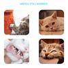 5PCS/Set Cloth Funny Mouse Shape Cat Toy Filled Catmint Cat Toy for Pet Exercise Rainbow Color Cats Running Training Toy